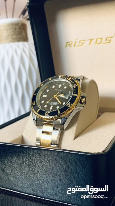 ساعة فخمة (جديدة )عقارب نوع ARLANCH تقليد لل Rolex