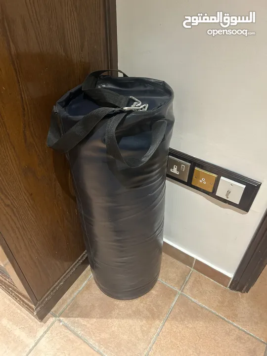 Punching bag with wall mount