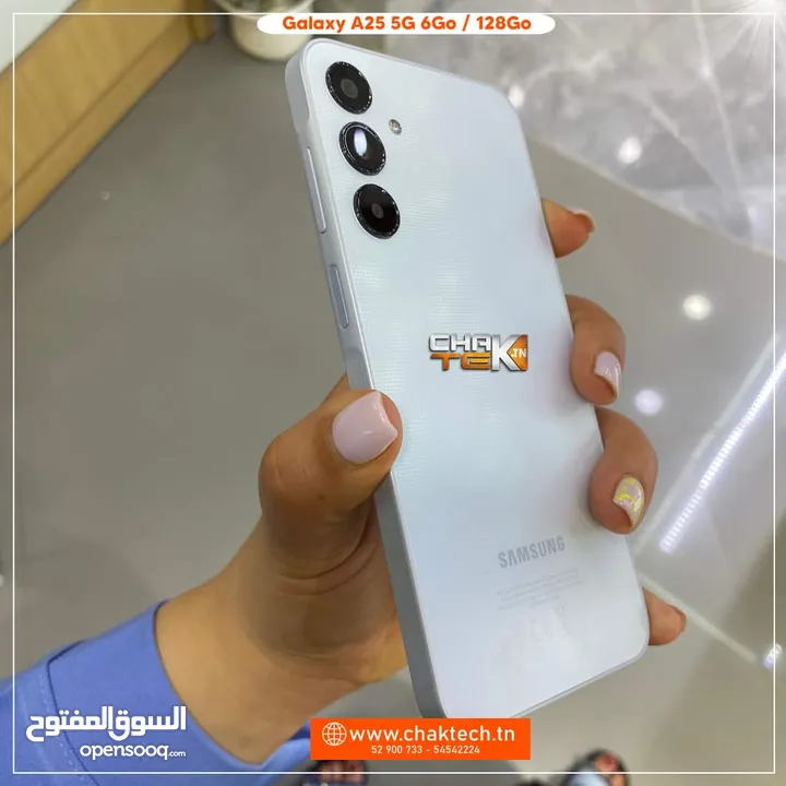 جهاز مشغل بالكرتونة Samsung A25 5G رام 12 جيجا 128 و 256  هدية كفر ولزقة وشاحن الاصلي متوفر توصيل