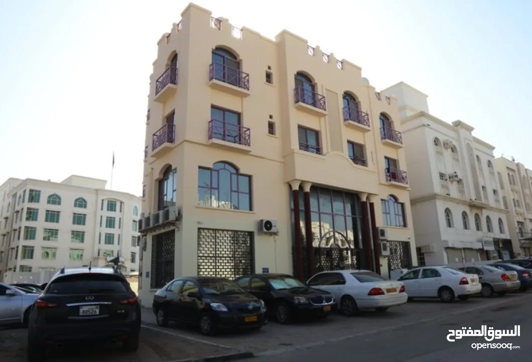 Good 2 Bedroom Flats at Al Khuwair behind Oasis Mall.