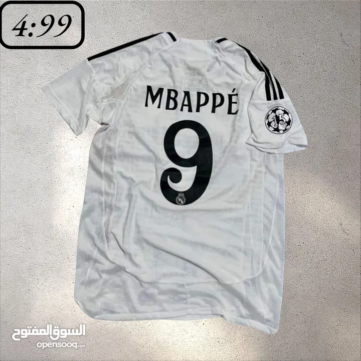 تيشيرتات واطقم رياضية   ميسي ورونالدو   مبابي ريال مدريد  لامين يامال برشلونة   المنتخب الاردني