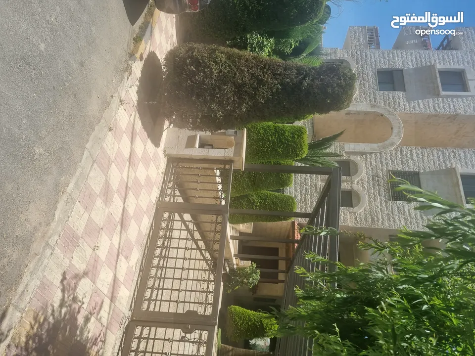 fully furnished ground floor with huge garden and terraces,,separate entrance ..