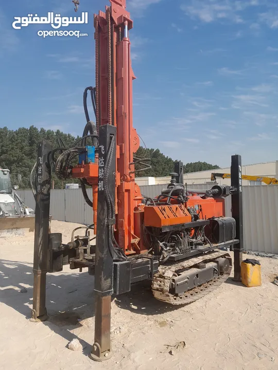 drilling rig wells machine,   حفارة ابار مياه وحفر قواعد طاقة شمسية وكهرباء تحفر الى ميتين متر