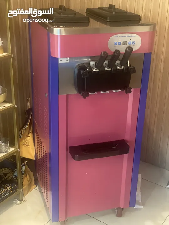 ماكينه ايس كريم سوفت   Soft ice cream machine