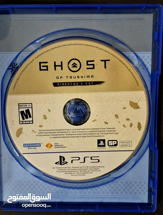 سيديات بلايستيشن 5 بحالة الوكالة العاب ممتازة  ghost ps5 sniper ps5 crash ps5 ......................