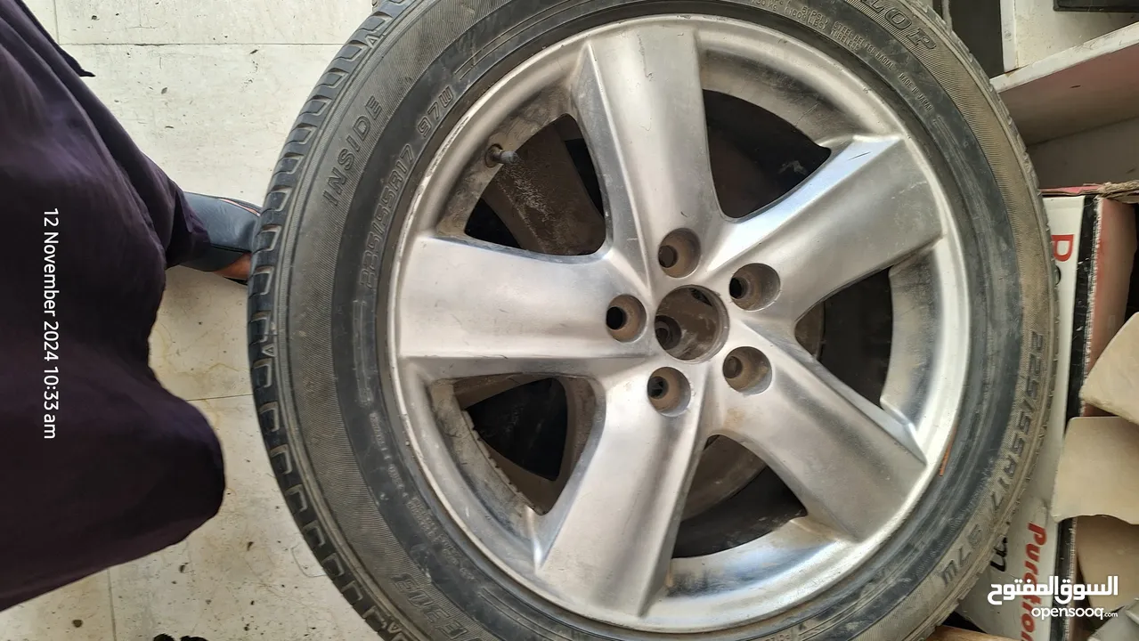 toyota camry rims 3 pice