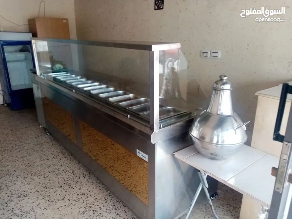 عدة مطعم كاملة استعمال شهر للبيع