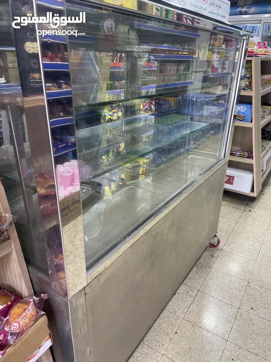 ثلاجة عرض مستخدمة