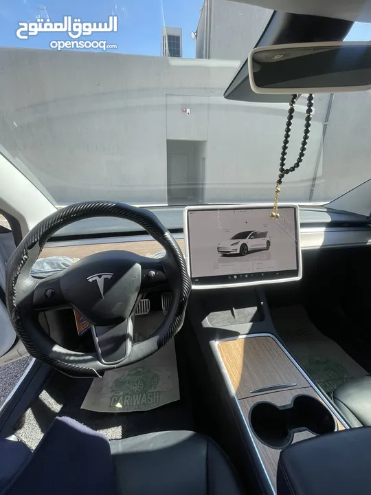 Tesla model 3 stander plus 2023  تسلا مودل  3 ستاندر بلس 2023 فحص كامل 7 جيد ونظيفة جداً
