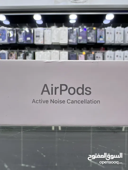 Apple AirPods 4 ANC ( NEW 2024 ) سماعات ابل الجيل الرابع بخاصية ANC الجديدة كليا  جديدة مكفول APPLE
