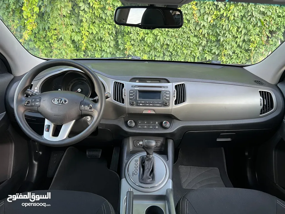 كيا سبورتج 2015 وارد شركه فحص كامل عداد قليل 72 الف كيلو فل كامل بانوراما بحاله الوكاله