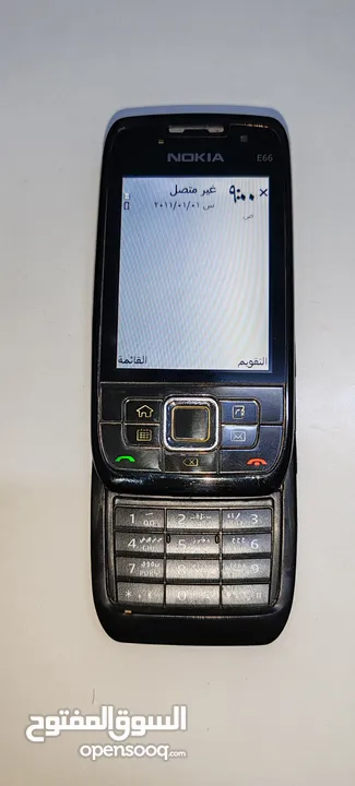 الجهاز بحاله جيده Nokia E66