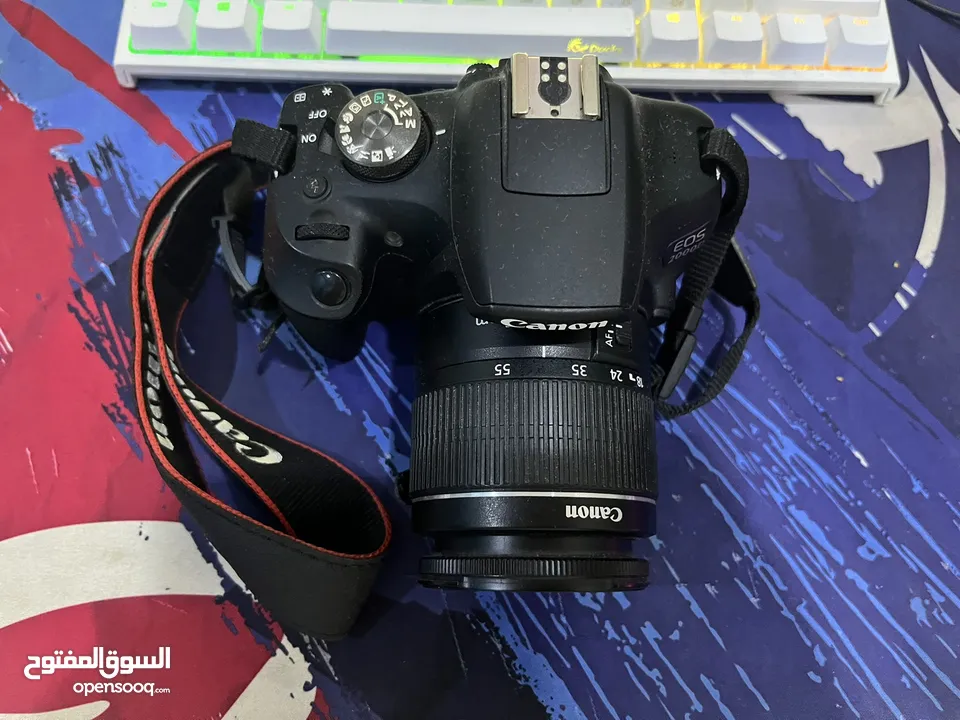 Canon eos 2000d with kit lens like brand new negotiable price