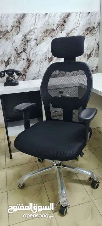 شوف الأناقة و الراحة عناا وبس كرسي مكتب طبي لراحة طويلة يحتاجه كل مكتب و منزل
