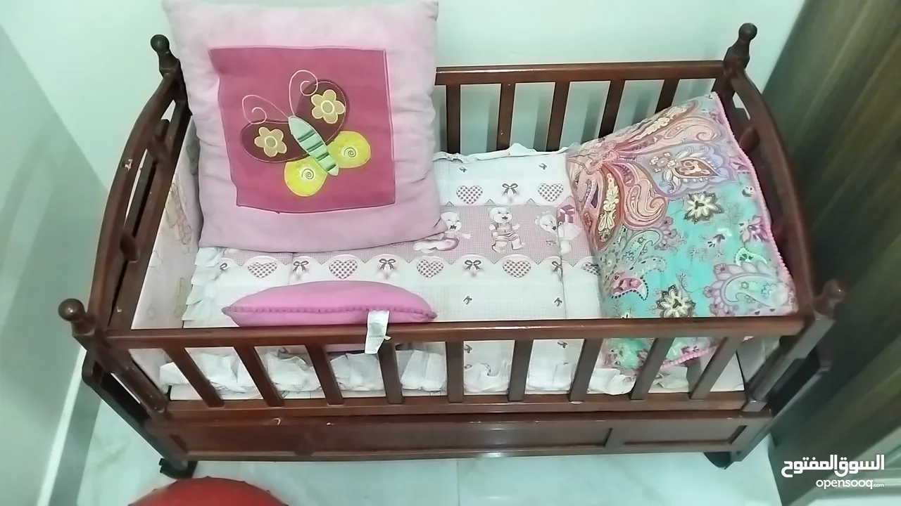 Wooden Baby bed