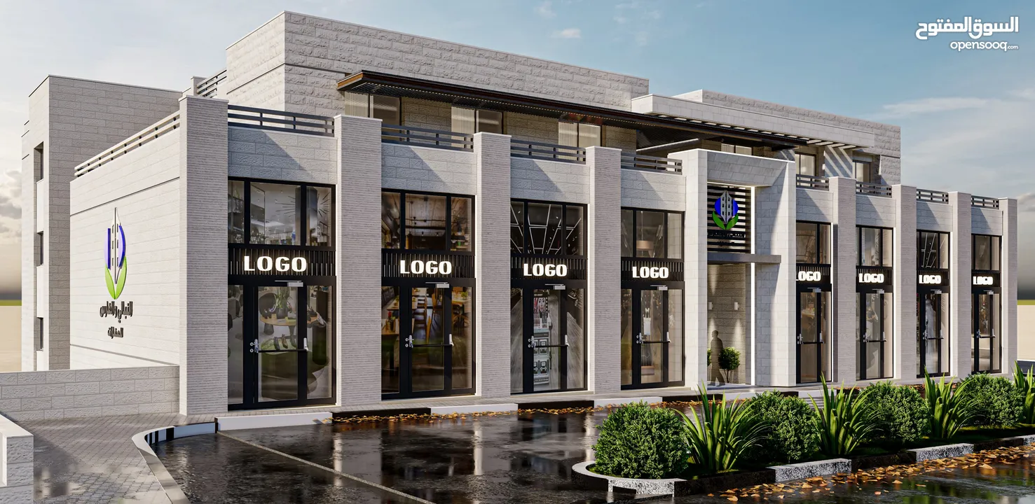 روف 163 متر يتبعه ترس 87 متر للبيع في عين مصباح مقابل جامعة القدس المفتوحة\كلية مسقط باطلالة مفتوحة