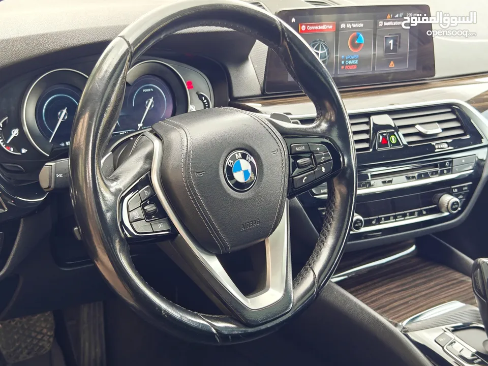 BMW  530e 2019 hybrid   فحص كامل  يقبل البدل