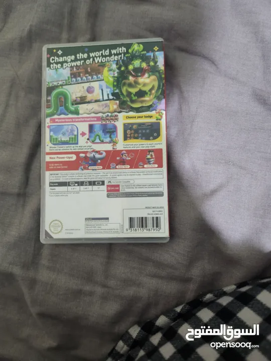 لعبة نينتندو سويتش super Mario Wonderنينتندو سويتش مع كينترولار