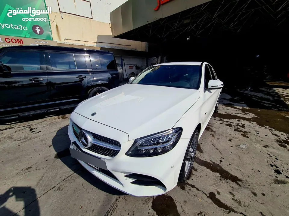 مرسيدس بنز C300e هايبرد ـ plug in  وارد المانيا مالك أول من المانيا