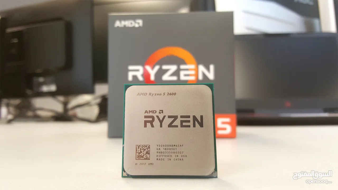 CPU Ryzen R5 2600 معالج AMD