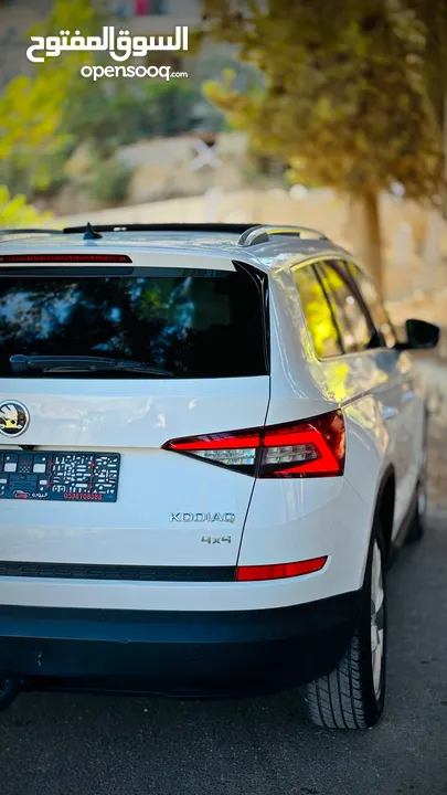 Skoda Kodiak   190 hp  4x4 AWD فحص نخب  إمكانية البيع دفعة وشيكات.