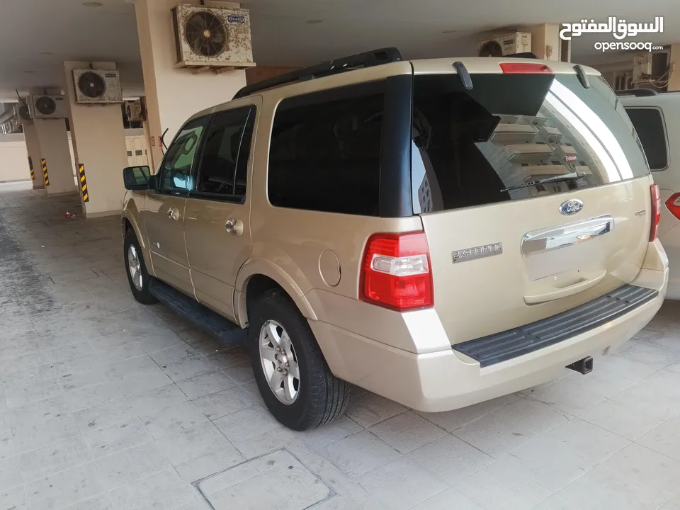 للبيع فورد اكسبدشن 2008 فل اوبشن بدون فتحه سقف 2700 قابل للجادين