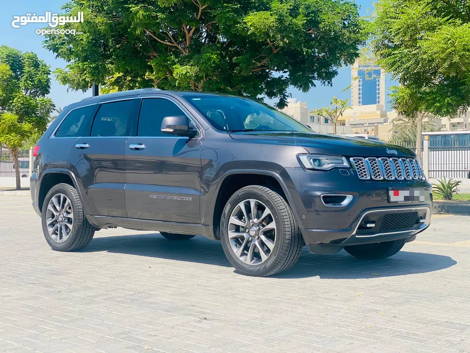 Jeep Grand Cherokee OVERLAND 2017 Model Bahrain Agent Mint Condition SUV for Sale