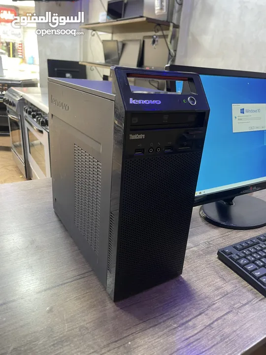 كمبيوتر لينوفو موصفات عاليه مع شاشة كبيره 22 انش Core i7 كامل مكمل