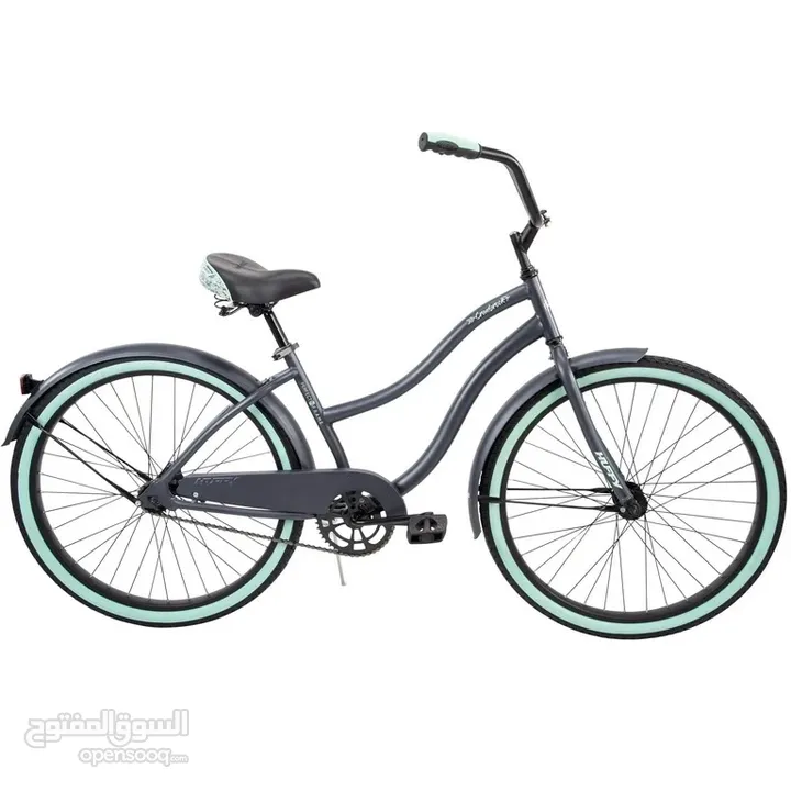 استمتع بقيادة مريحة وأناقة فريدة مع دراجة Huffy Cranbrook كروزر للبالغين  – الآن لدى Island Toys!
