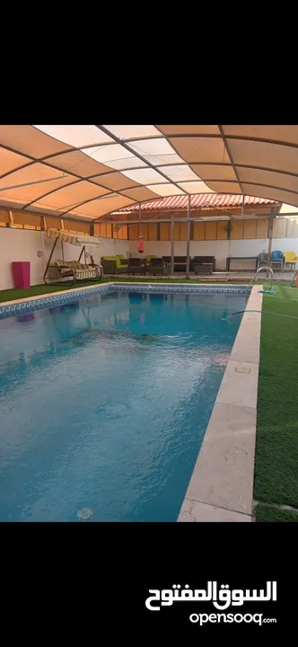 شاليه خاص مزرعة مع بركة وملعب اطفال و في اجمل مناطق الرامةالبحر البحر الميت عند اشارات الراما