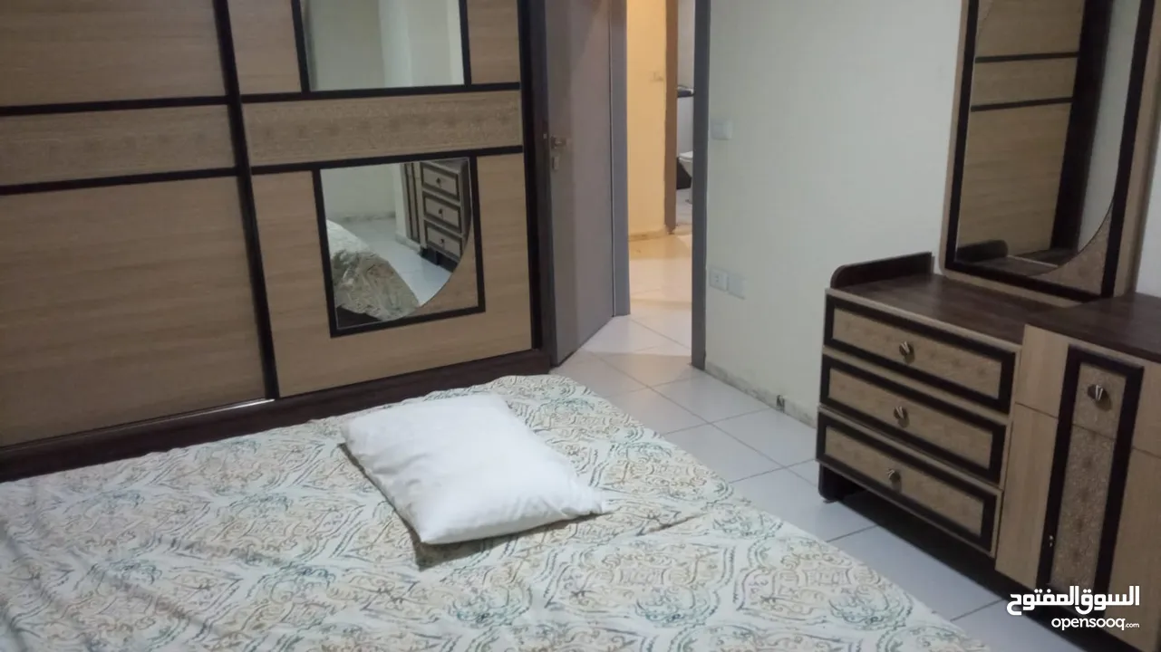 شقه مفروشه  3 غرف نوم للايجار شفا بدران