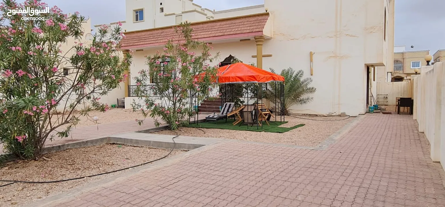 بيت في السعادة قريب جامعة ظفار  مفروش للايجار  House in Al Saada near Dhofar University For rent