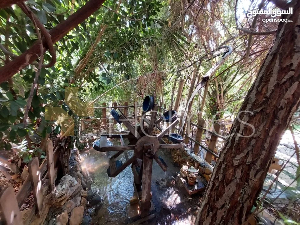 منتزه و مطعم مرخص للبيع عمان - البحاث مرج الحمام على مساحة ارض 4000م