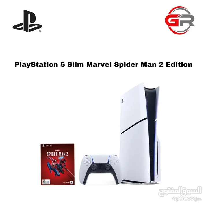 PlayStation 5 Slim Marvel Spider Man 2 Edition