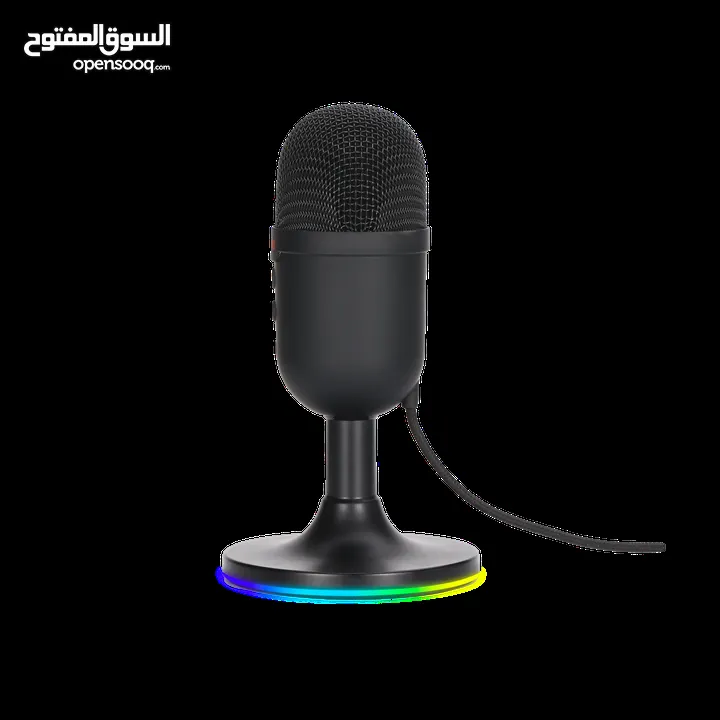 MIC-06 انفجار 40 ميكروفون آر جي بي وصلة USB وتشغيلها لسهولة الاستخدام تأثير إضاءة RGB،