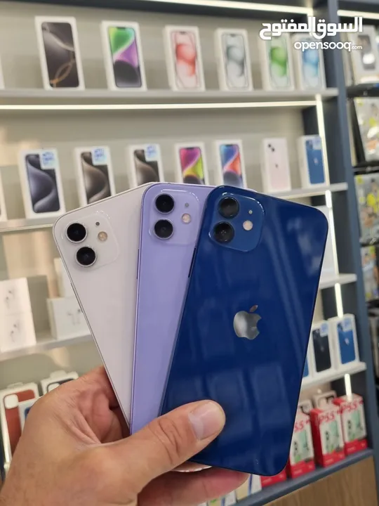 iphone 12 128 بحالة لجديد  آيفون 12 128 جيجا