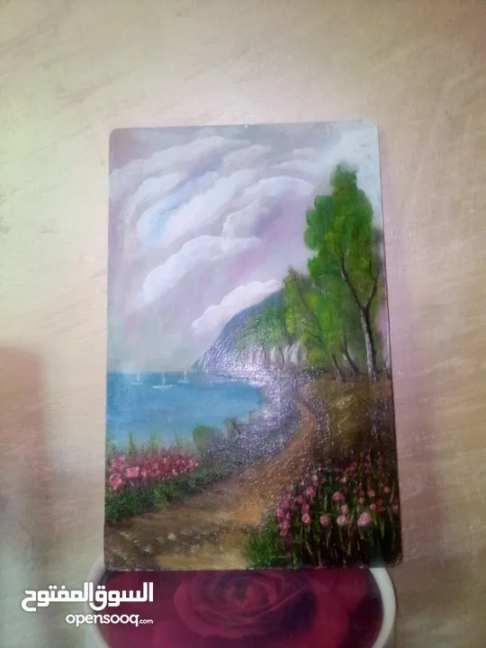 لوحات فنيه رسم يدوي احترافي