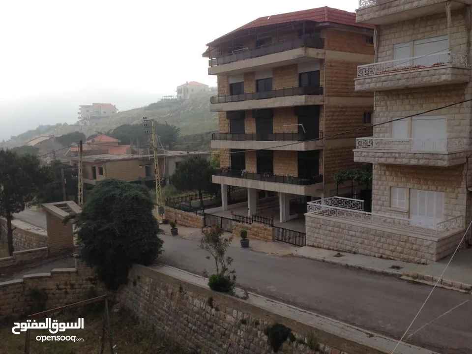 Fully Furnished apartment for rent in bhamdoun el mahatta mount lebanon (aley) 20 min from Beirut