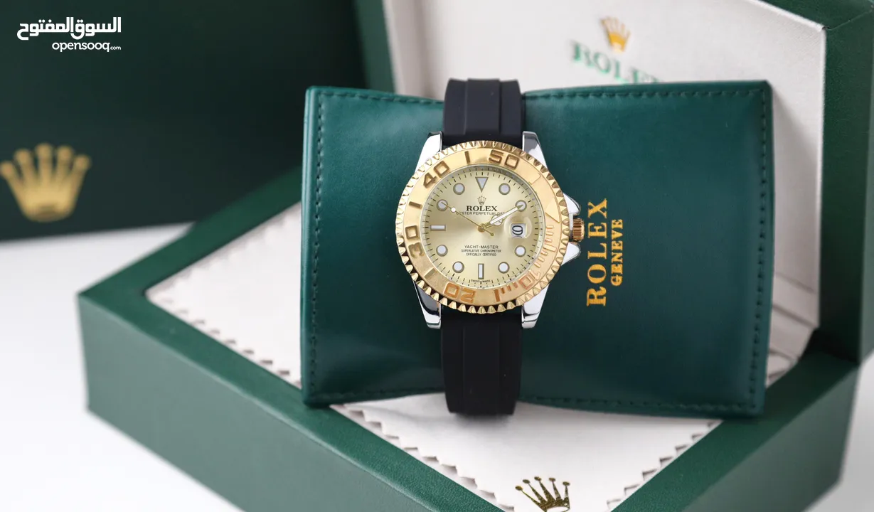 ساعات روليكس رجاالي  الجديد والقوي ساعات  ROLEX  كوبي ماستر  الأكثر مبيعًا مقاومة  الماء