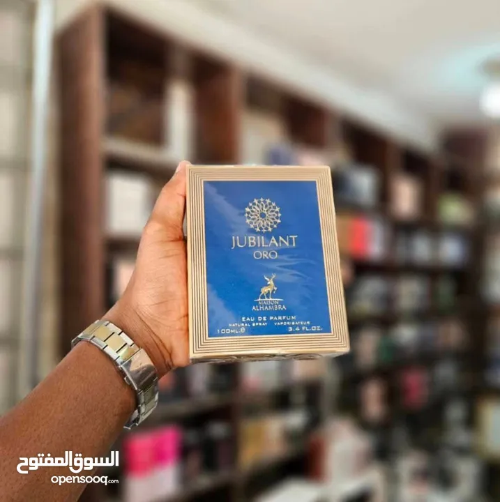 عطر رجالي فاخر يحمل في طياته الجاذبية والإثارة  يمنحك حضوراً قوياً وأناقة لا تُنسى البديل الأنيق .
