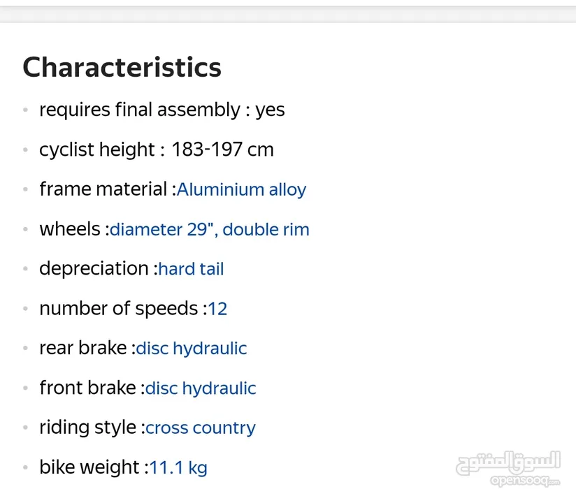 format bike 1121 ( mountain bike)