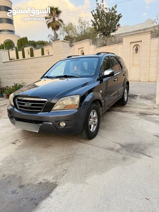 جيب كيا سرنتو موديل 2009 خالي من الضربات موتور وقير الف افحص وين بدك