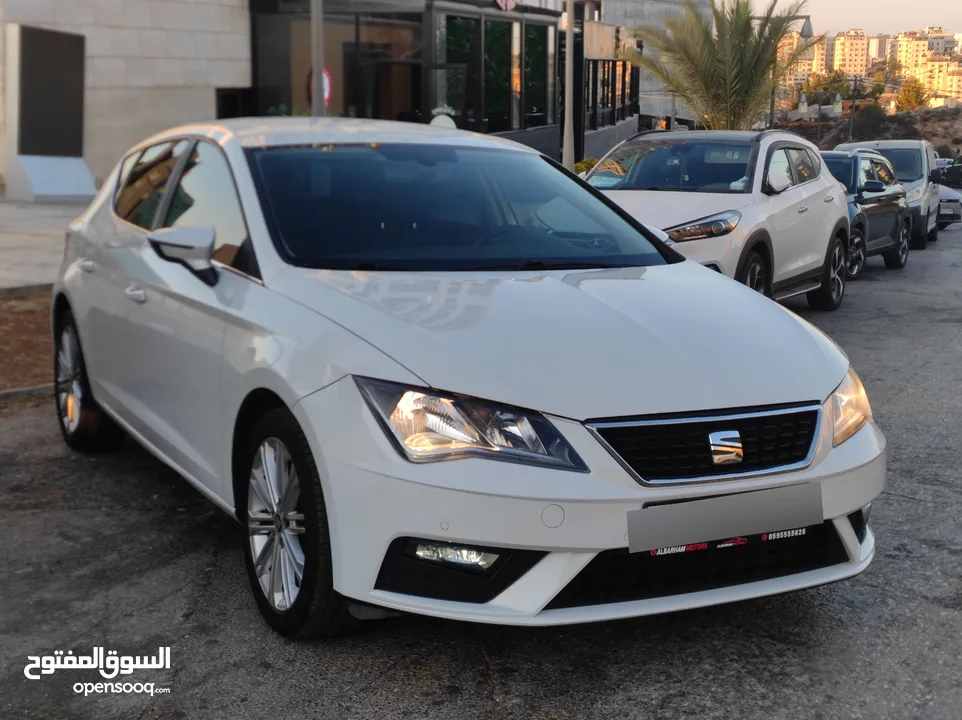 سيات ليون اكسلينس بالكرتونة محرك 1500تربو بنزين اتوماتيك 150حصان وعداد أصلي 75000كم فقططط