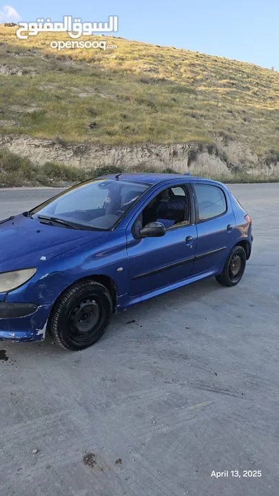 بيجو 206 ..2006 ..جير عادي ..بنزين  ماتور 1400