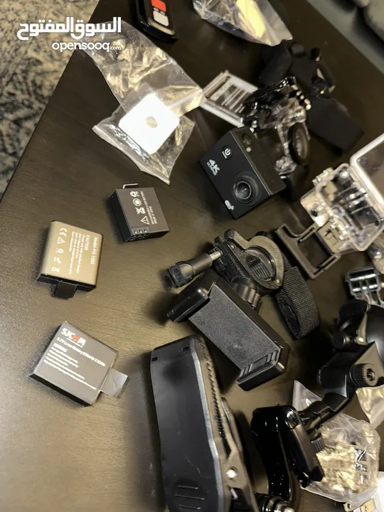 Action Camera 4k For bike  With 3 battery  and a accessories