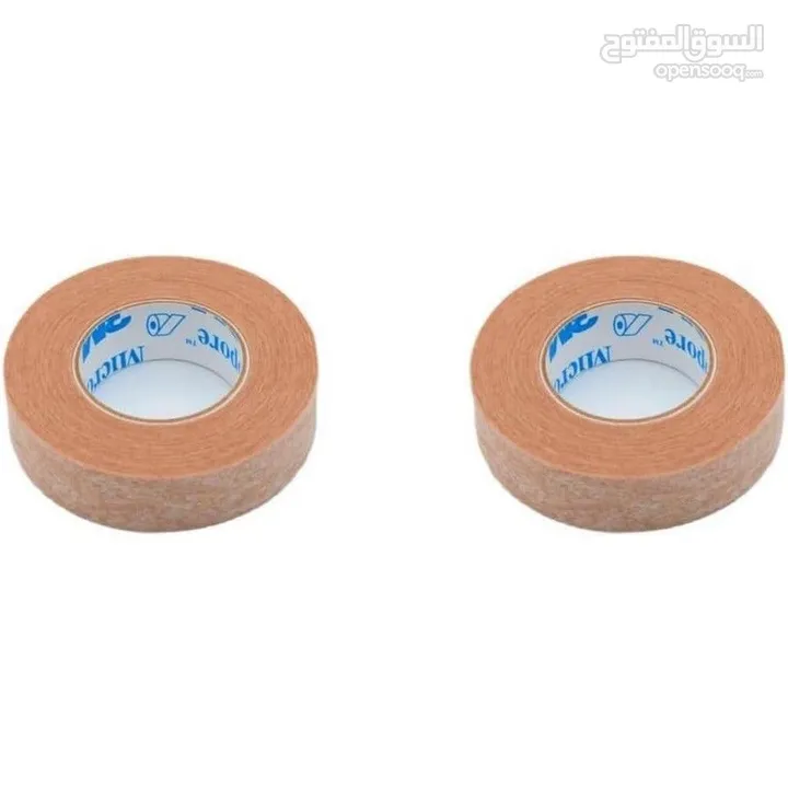 3M Micropore Tan Surgical Tape 0.5" Wide -2 Rolls