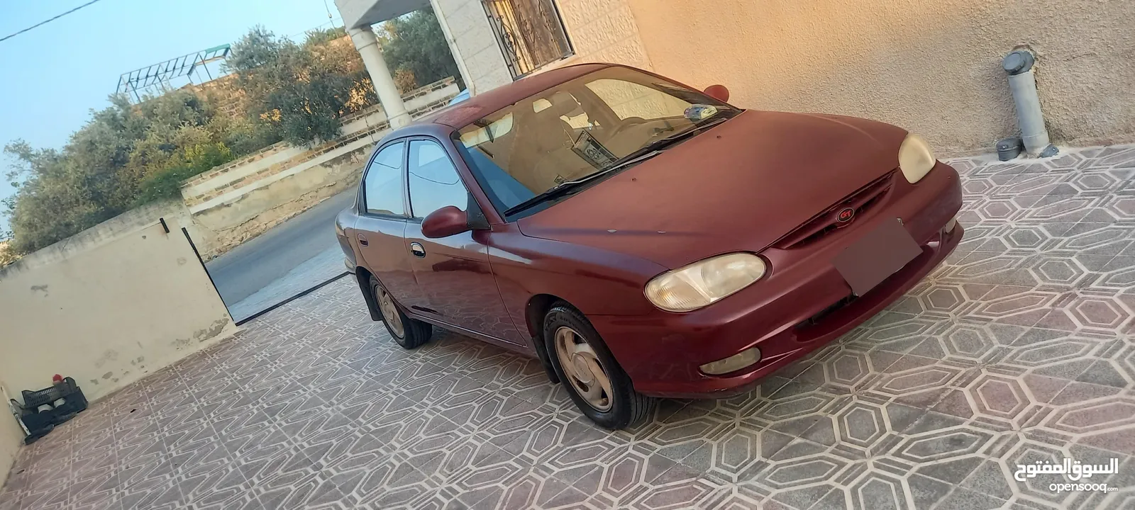 كيا سيفيا تو جير عادي موديل 1997 فحص كامل ترخيص جديد مالك اول من الحره