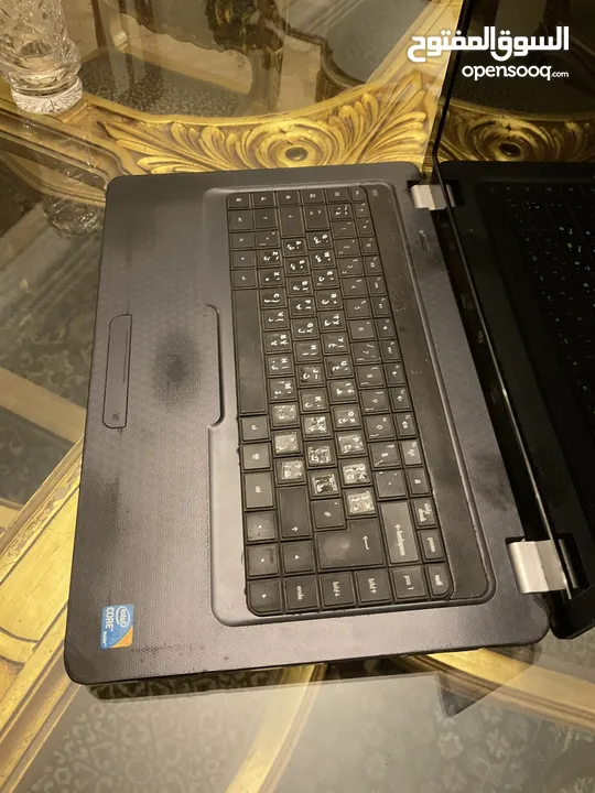 لاب hp g62 i3 هارد 250 رامات 3