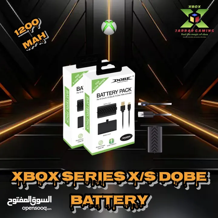 بطاريات شحن خاصه بايادي تحكم اكس بوكس Xbox Rechargeable Battery’s for series x/s & one x/s