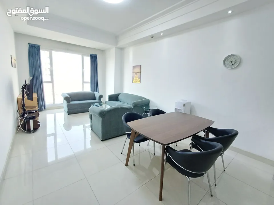 1BR  Superbly Furnished  Luxury Living  Prime Location Near Ramez Mall